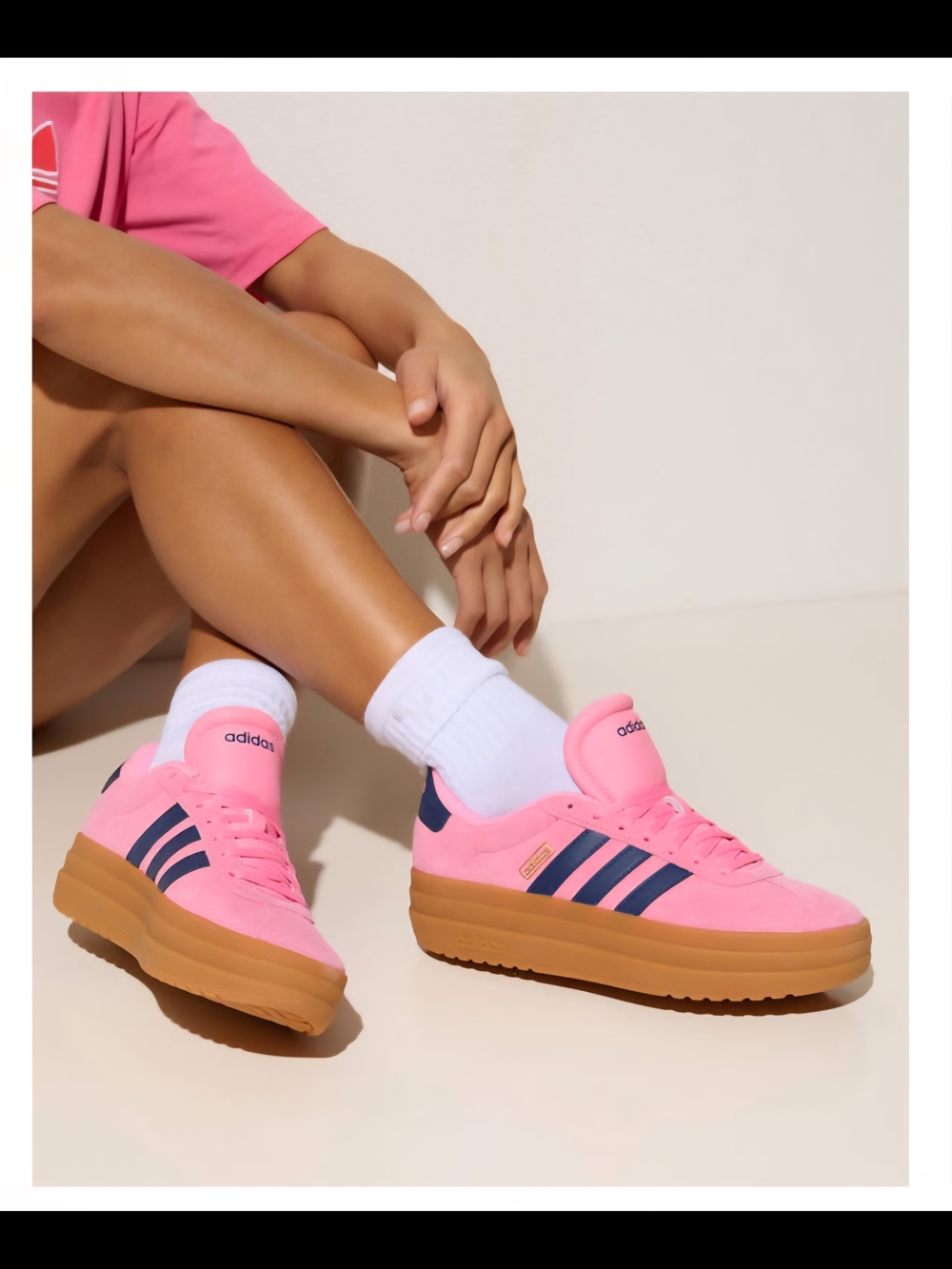 Adidas VL Court Bold Pink Sneakers